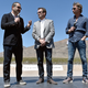 (L-R) Hyperloop One Co-Founder & Executive Chairman Shervin Pishevar, Hyperloop One Chief Executive Officer Rob Lloyd and Co-Founder & Chief Technology Officer Brogan BamBrogan (image: Getty)